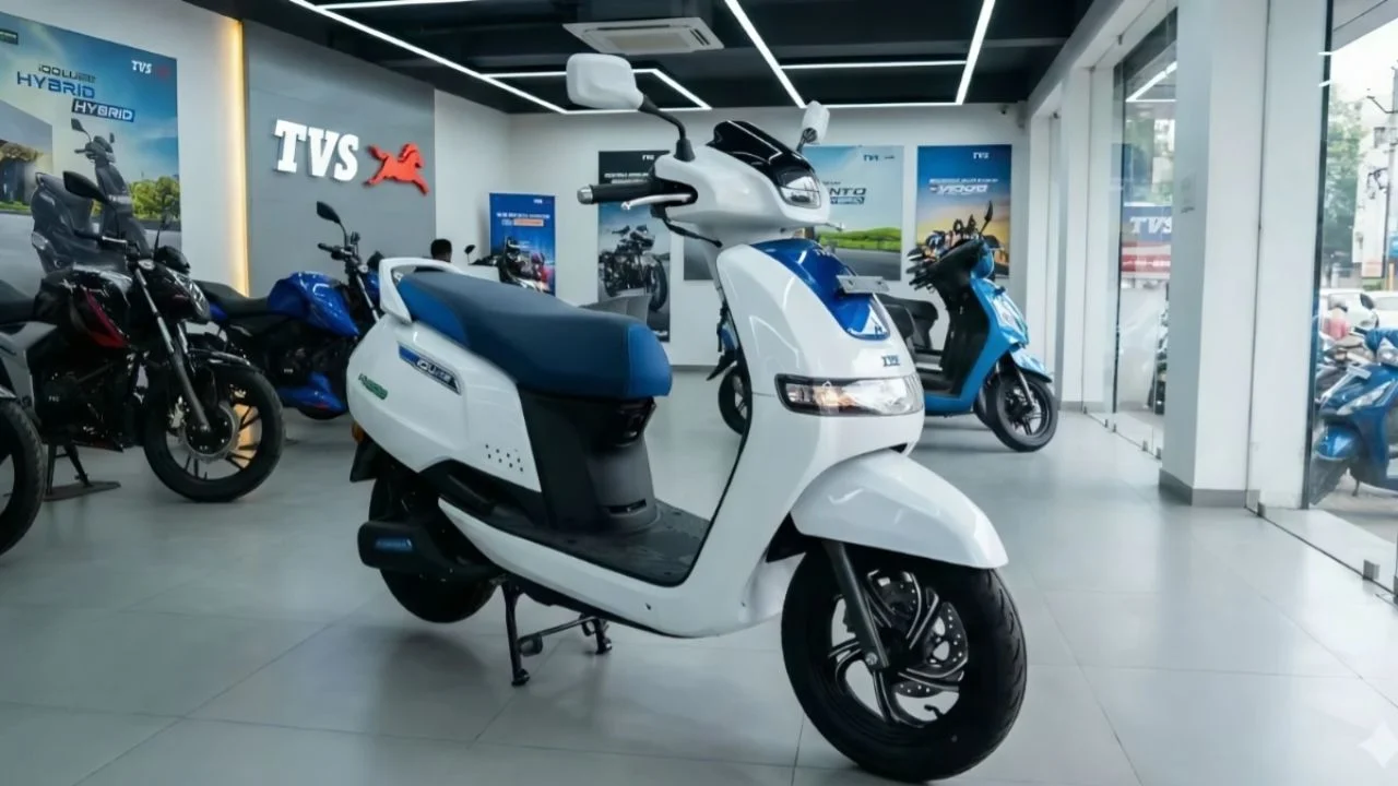 TVS iQube Hybrid Revealed: A Smarter Bridge to Electric Mobility